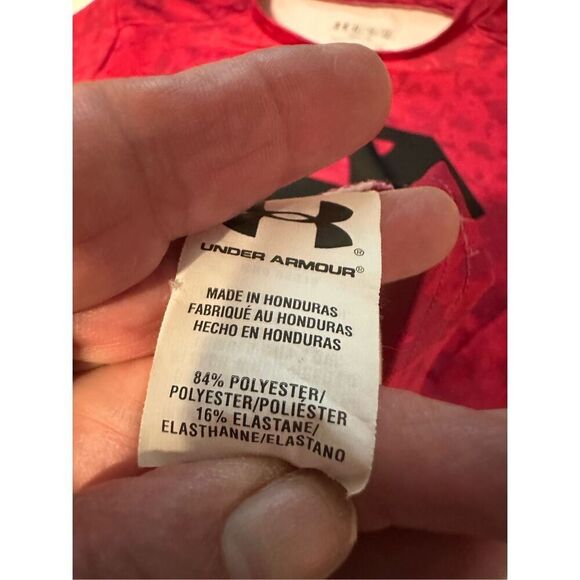 Under Armour Men's Purple Red Marvel Magneto Heat Gear Compression T-Shirt XL - Picture 6 of 7